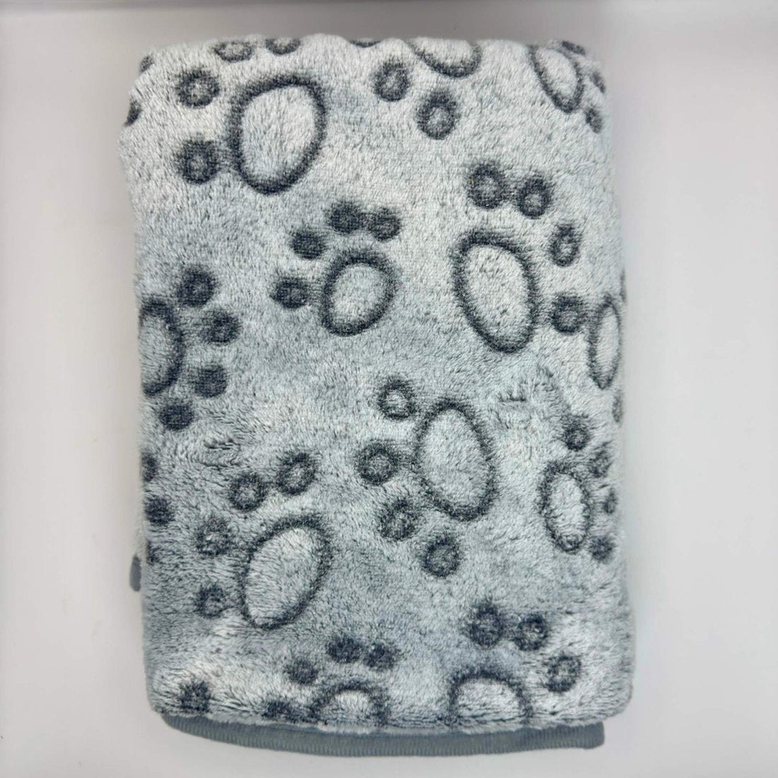 Dog Blanket - Grey Paws