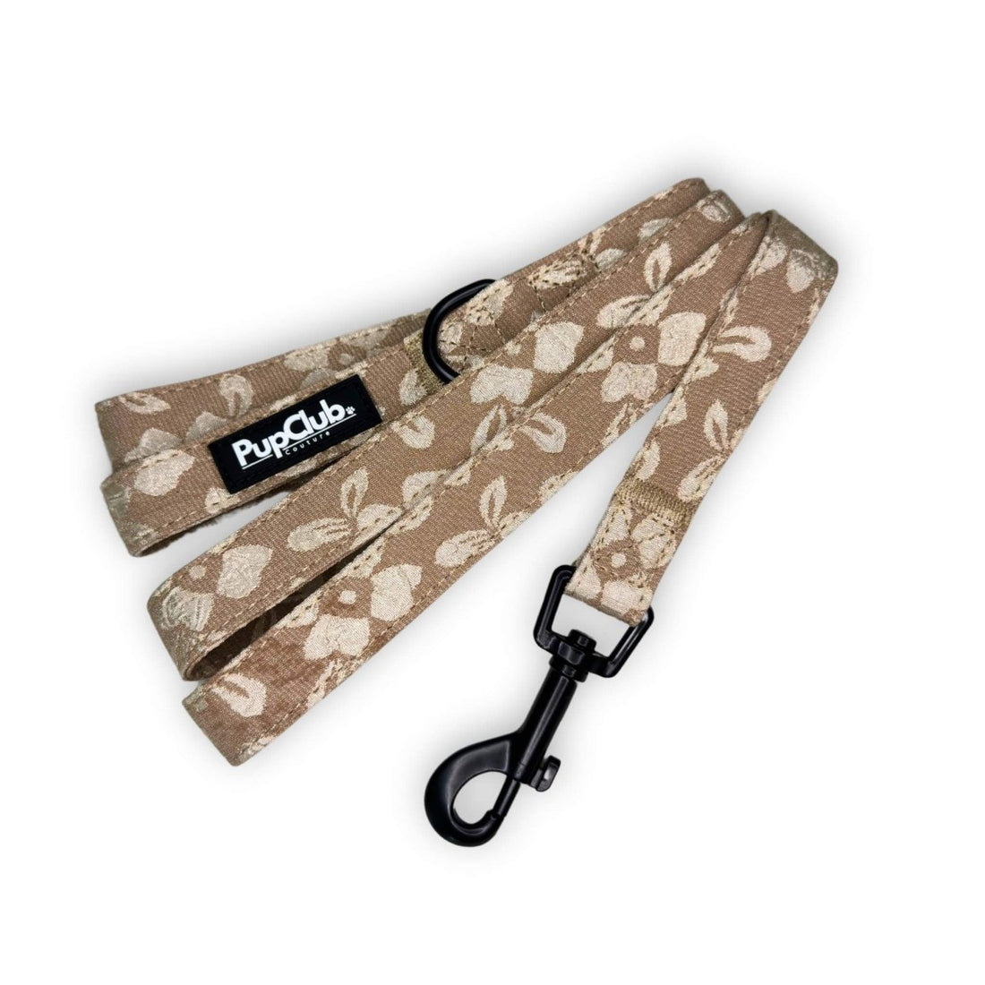 Luxe Lead - Toffee Latte Petals | Shop Brit | UK Pet Shop | Dog Lead