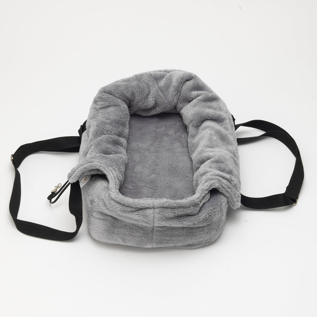 Soho Poms Grey Teddy Bear Dog Carrier | Shop Brit | UK Pet Shop | Dog Carrier