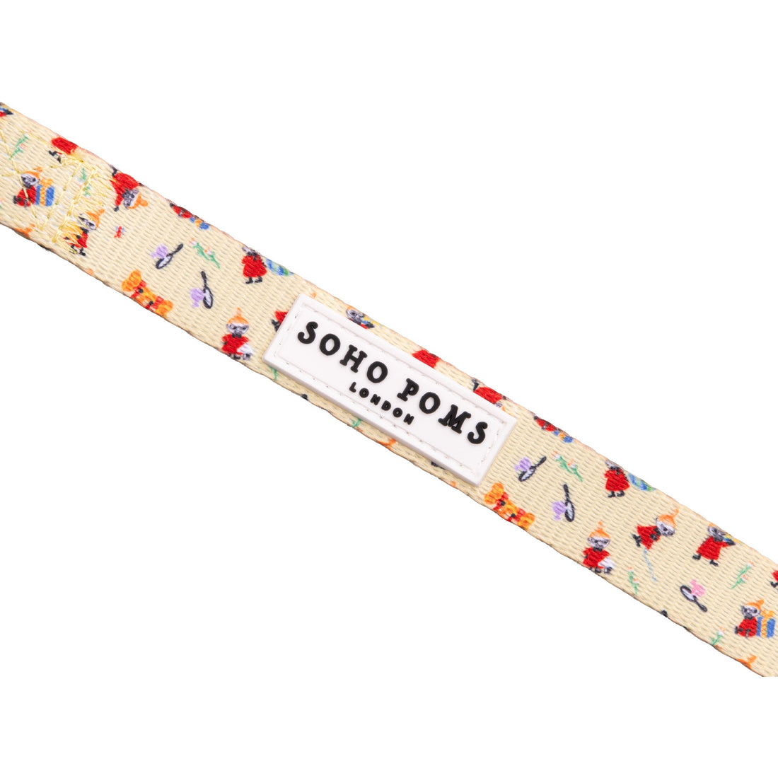 Moomins Yellow Sunrise Dog Lead by Soho Poms | Shop Brit | UK Pet Shop | Dog Lead