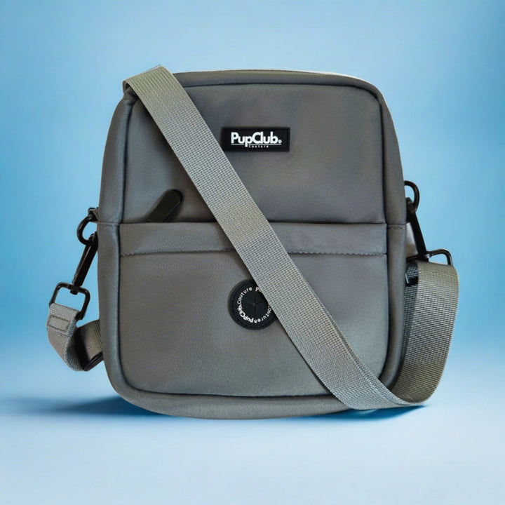 Mini Dog Walking Bag - Grey