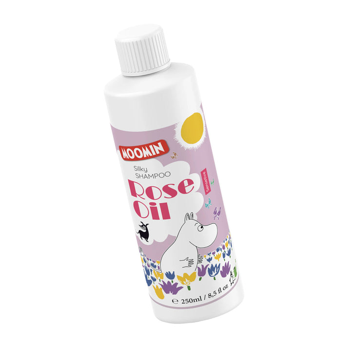 Moomins Rose Oil Sensitive Shampoo by SohoPoms - 250ml | Shop Brit | UK Pet Shop | Dog Shampoo