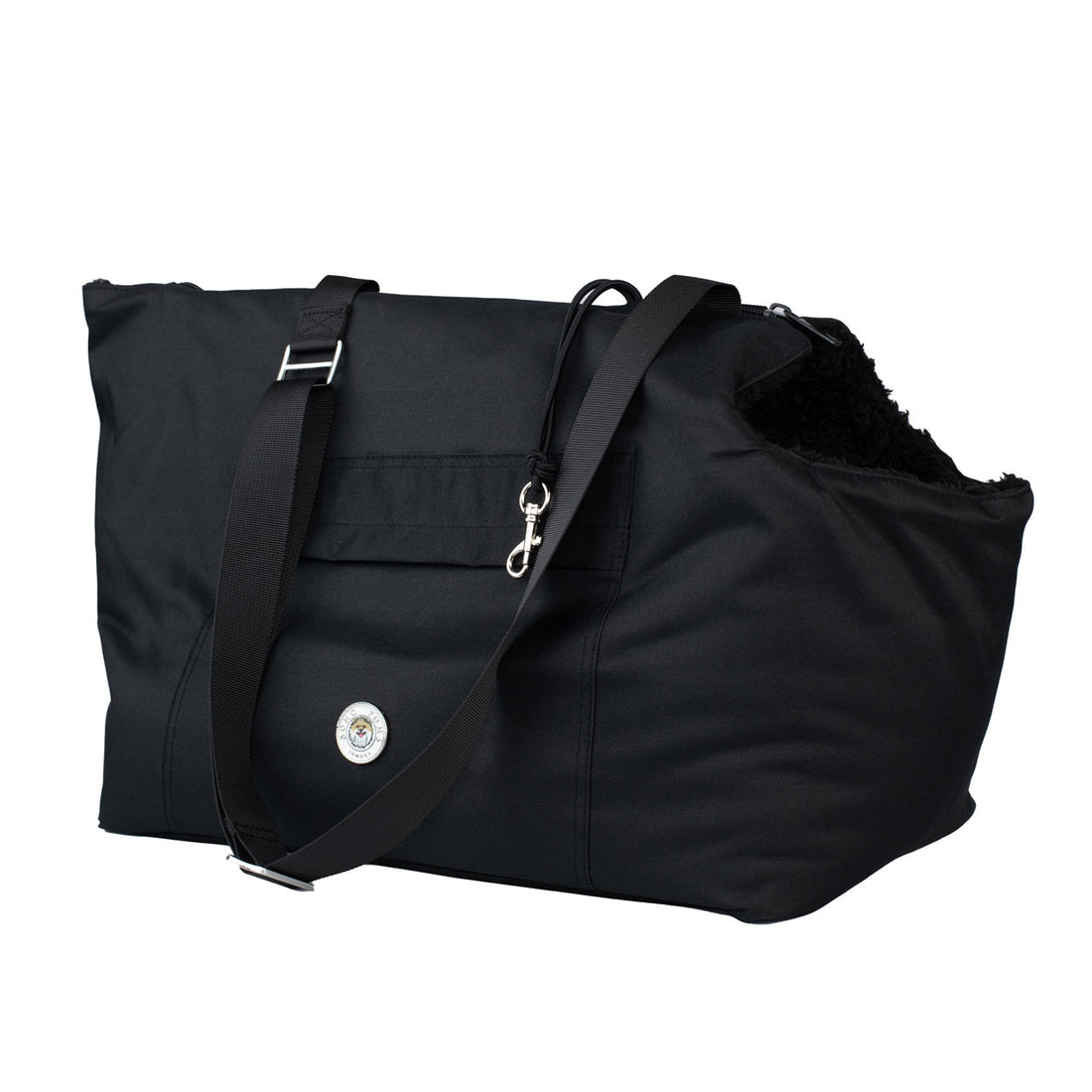Soho Poms Black Rainy Bear Pet Carrier - Ideal for Dogs & Cats | Shop Brit | UK Pet Shop | Dog Carrier
