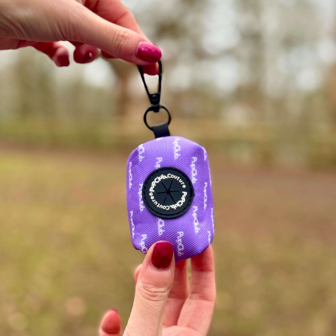 Poo Bag Holder - Lilac Blush | Shop Brit | UK Pet Shop | Poo Bag Holder