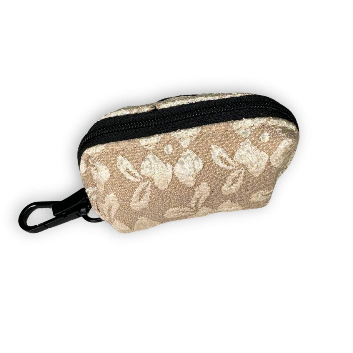 Luxe Poo Bag Holder - Toffee Latte Petals | Shop Brit | UK Pet Shop | Poo Bag Holder