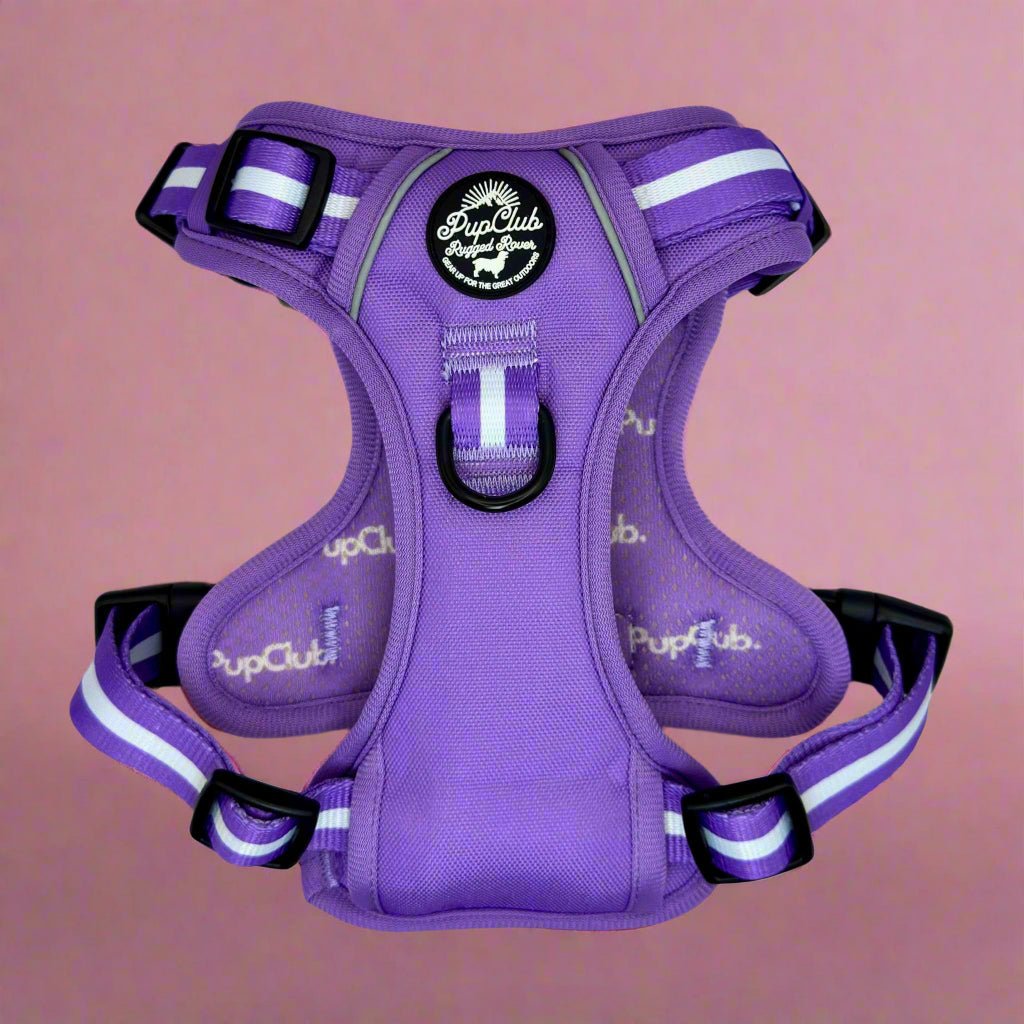 Rugged Rover™ Harness - Lilac Blush | Shop Brit | UK Pet Shop | Rugged Rover Dog Harness