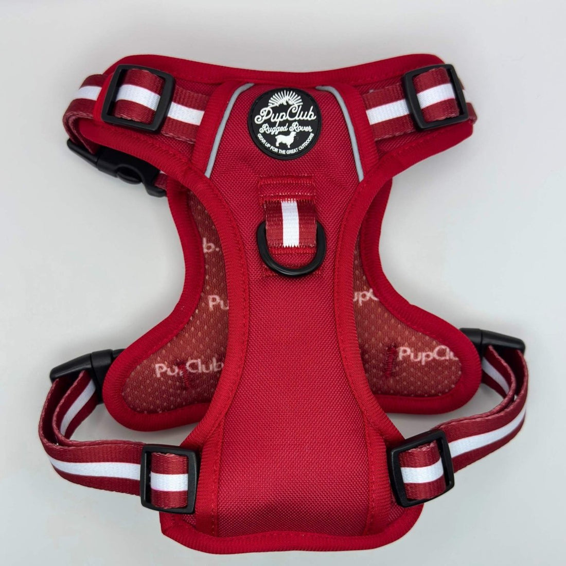 Rugged Rover™ Harness - Berry Red | Shop Brit | UK Pet Shop | Rugged Rover Dog Harness