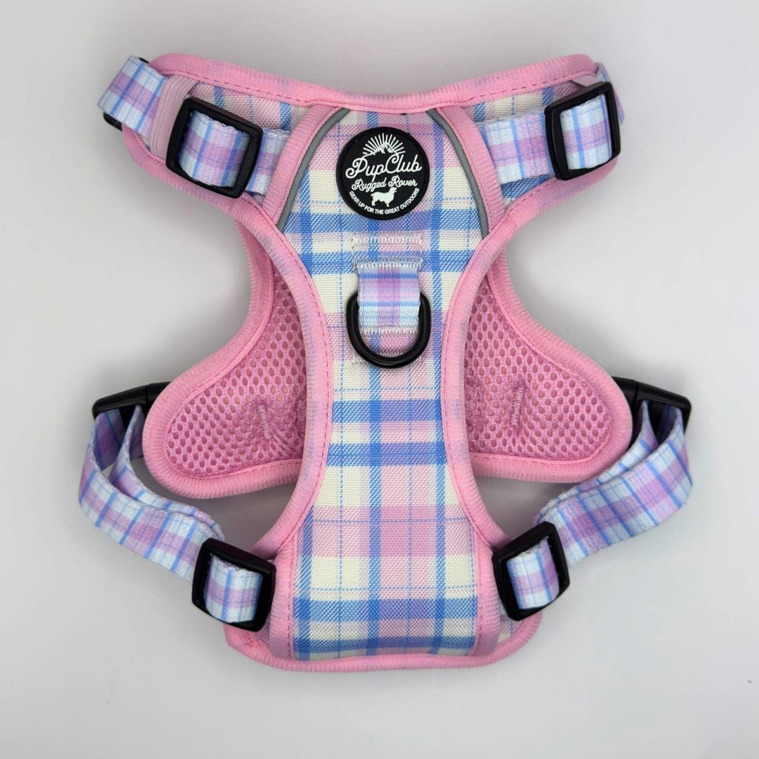 Rugged Rover™ Harness - Pink Tartan